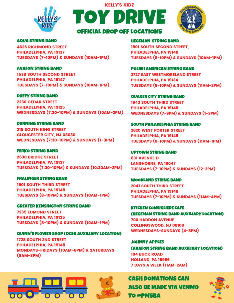 Toy Drive Drop Off Locations