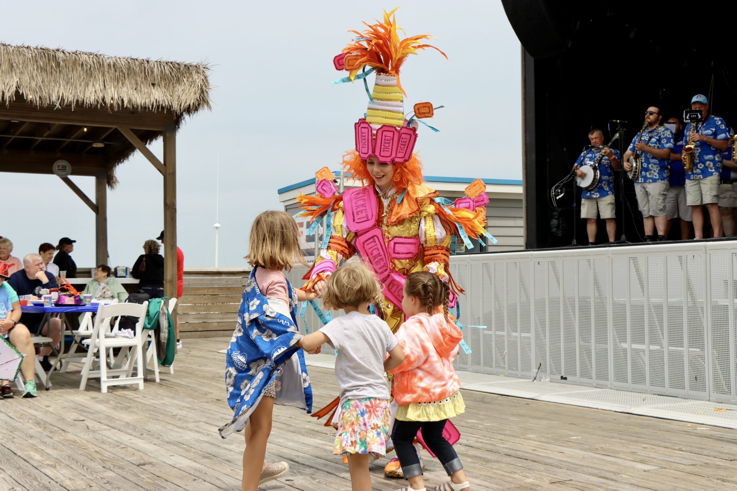 Uptown String Band at the 2025 Luau